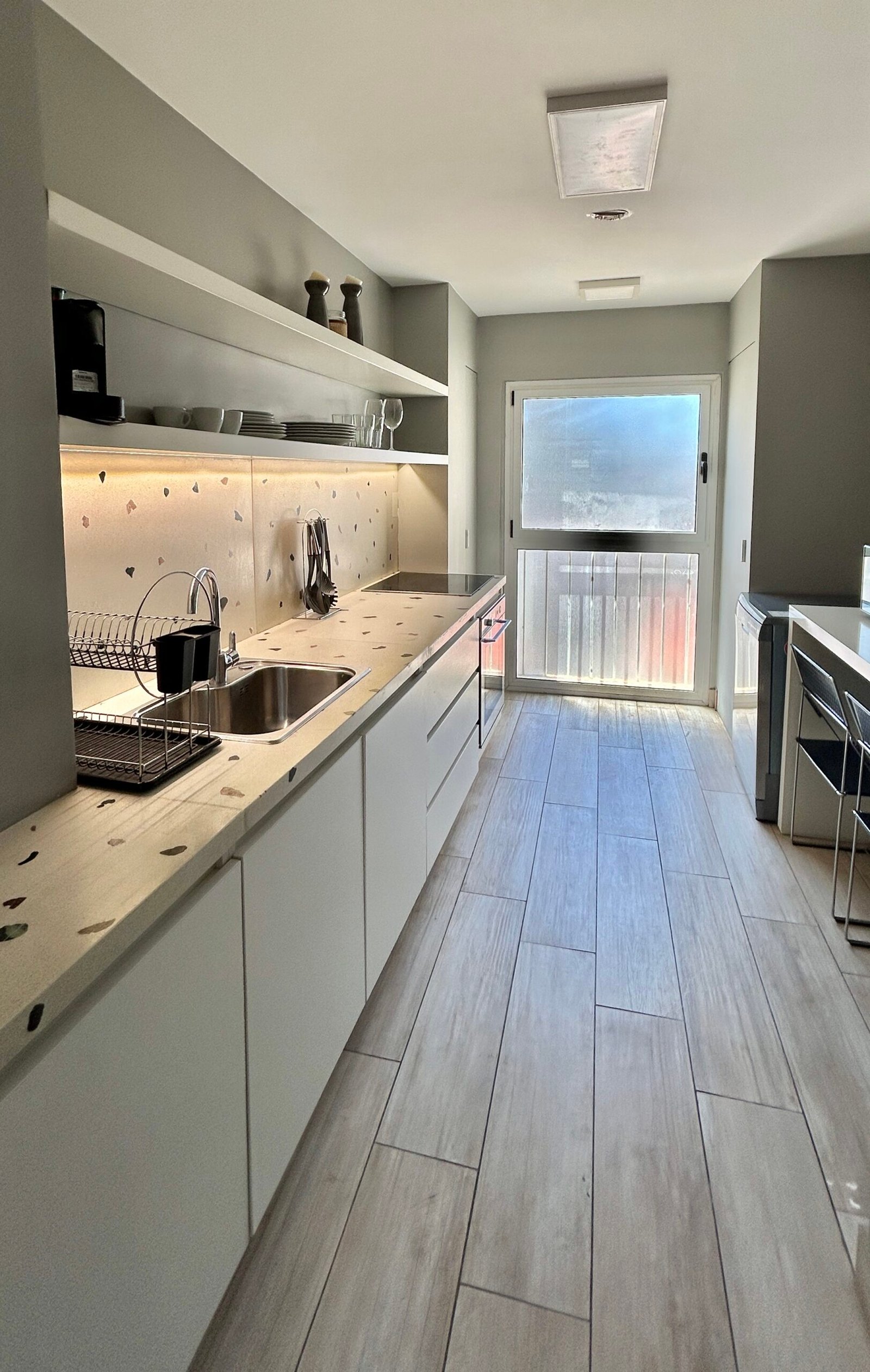 Refacción de cocina en departamento usado, Buenos Aires